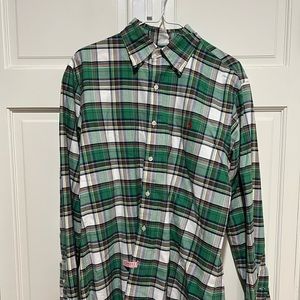 Polo button down shirt